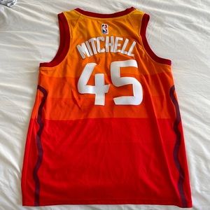 Nike Swingman Utah Jazz #45 Donavan Mitchell City Edition Jersey